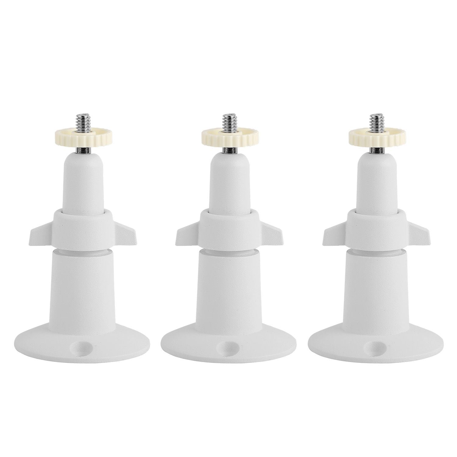 3 Packs Security Camera Wall Mount for Arlo 360 Degree Adjustable Camera Holder Garden Patio Screw Mount - Discount Msrp 