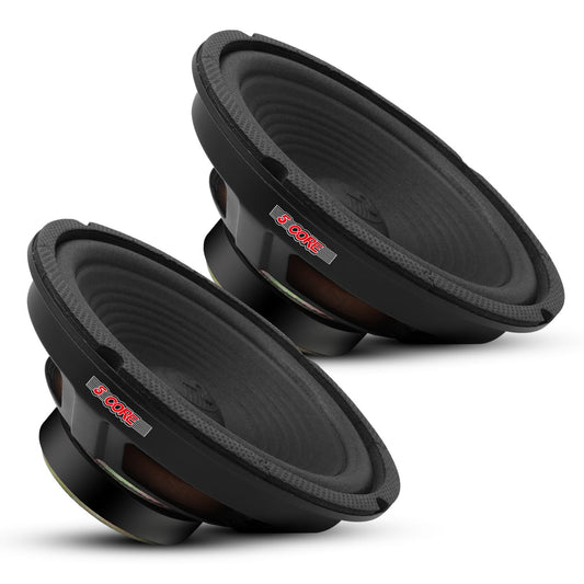 5 Core 8 Inch Subwoofer Speaker 1000W Combined Peak 4Ohm Replacement Car Bass Sub Woofer - Discount Msrp 