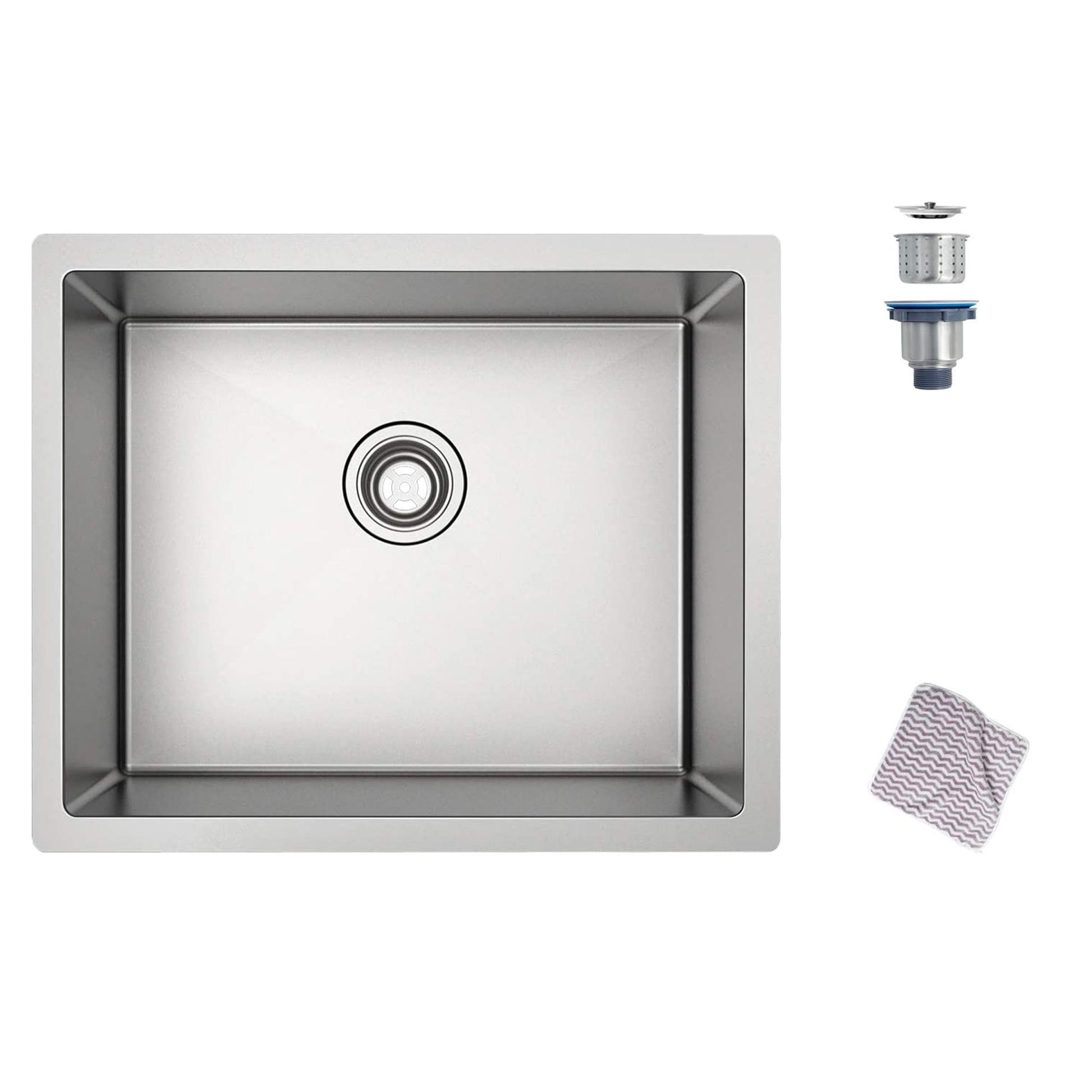 Undermount Sink; 27" x 18" Single Bowl Kitchen Sink - Discount Msrp 
