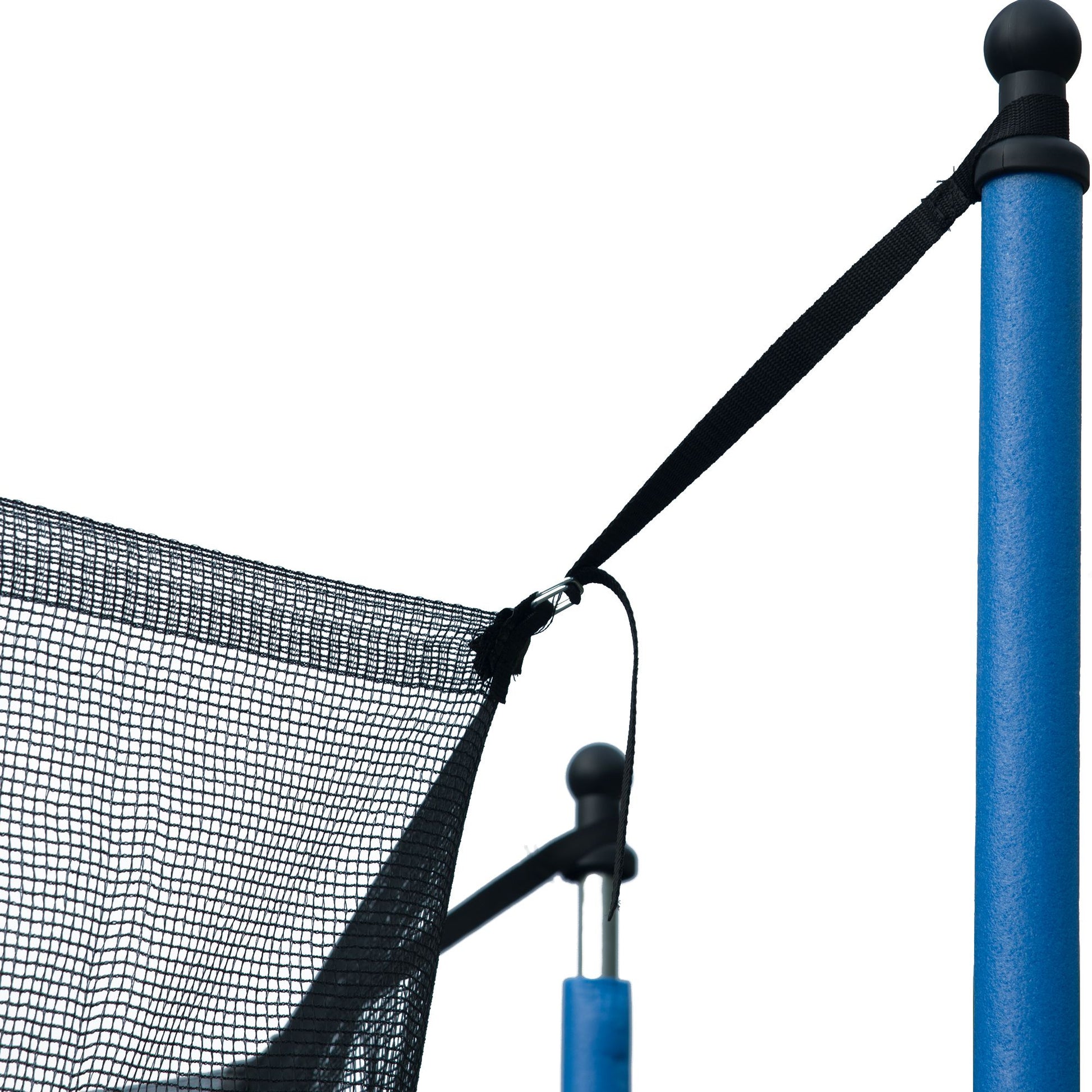 14FT Trampoline for Adults & Kids with Basketball Hoop, Outdoor Trampolines w/Ladder and Safety Enclosure Net for Kids and Adults - Discount Msrp 