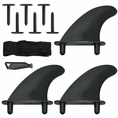 6 Feet Surfboard with 3 Detachable Fins - Discount Msrp 