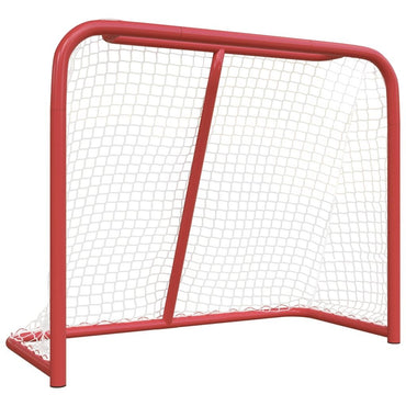 Hockey Goal Red and White 72"x28"x48" Polyester - Discount Msrp 