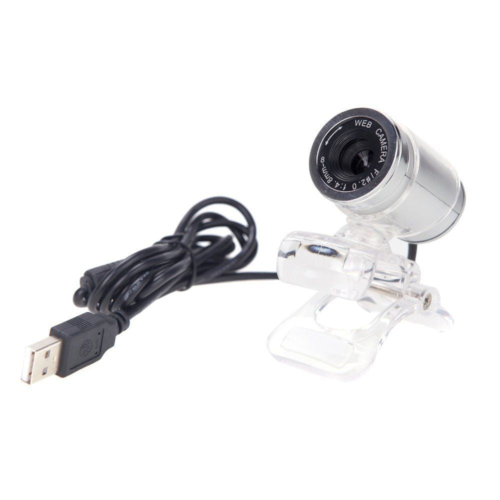 High-definition Computer Wired Camera 480P ; Built-in Microphone USB; Plug And Play ; Driver-free ; Video Call ; Chat - Discount Msrp 