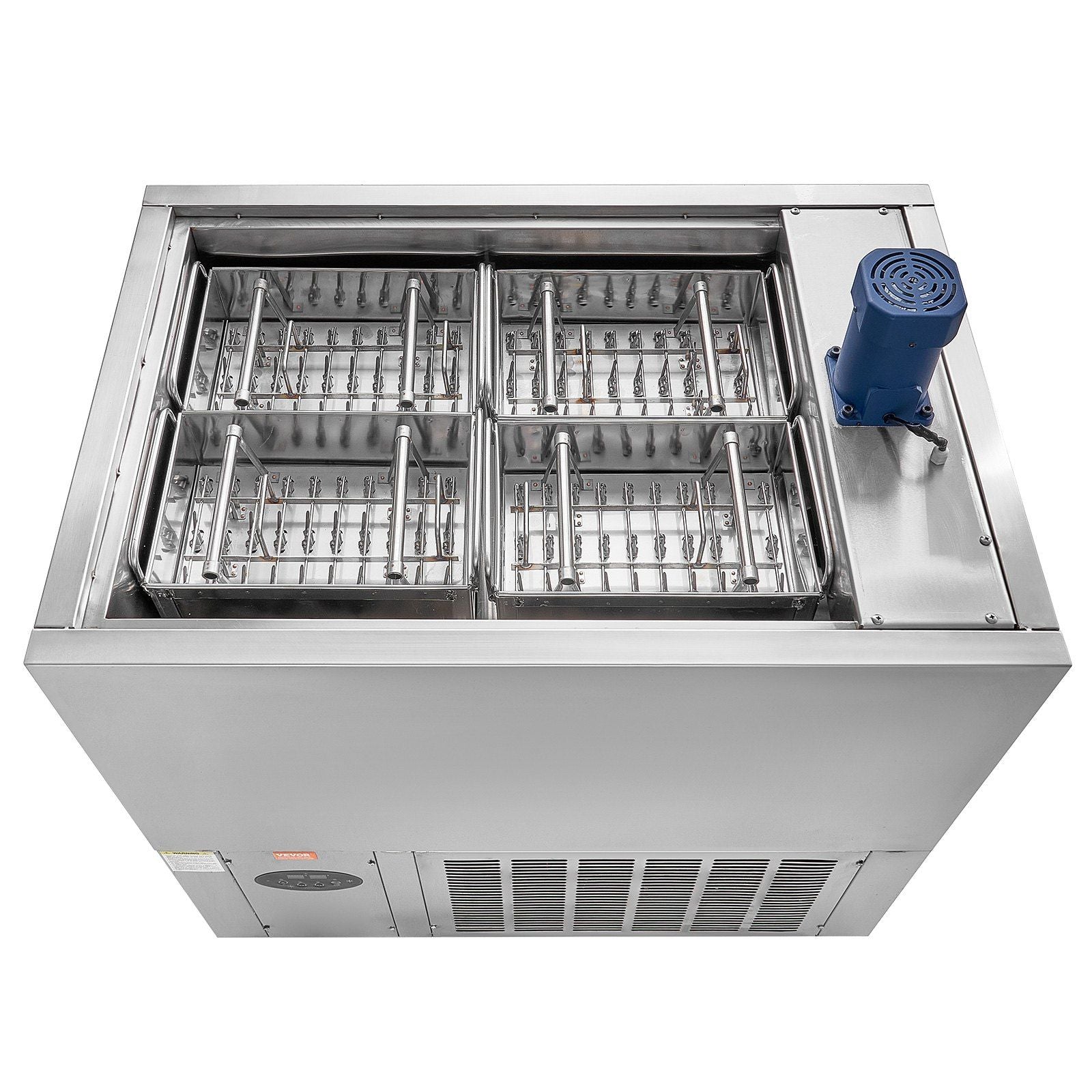 VEVOR Commercial Popsicle Machine 4 Mold Set - 120 PCS Ice Pops Making Machine - Discount Msrp 