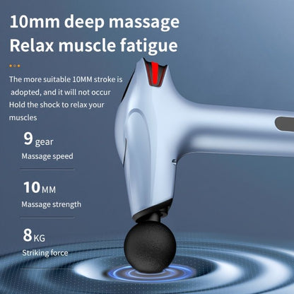 1pc Retinal Gun Deep Muscle Massage Relax Outdoor Fitness Equipment Shock Full Body Massager Electric Massage Gun - Discount Msrp 