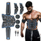 EMS Fitness Apparatus Set; Smart Fitness Stickers For Abdominal Muscle And Upper Arm Muscle Exercise; Abdominal Workout; Home Office Fitness Workout Equipment - Discount Msrp 