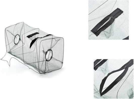 Foldable Fishing Net Trap and Fish Minnow Trap - Discount Msrp 