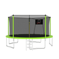 14FT Trampoline ,Sports Fitness Trampolines with Enclosure Net, Recreational Trampolines for Outdoor Indoor - Discount Msrp 