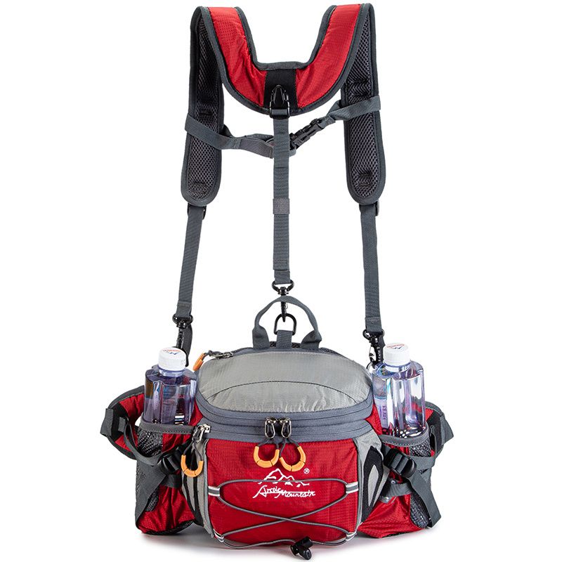 Sports Fanny Pack Canteen Outdoor Multi-functional Hiking Backpack Tourism Large-capacity Climbing Equipment - Discount Msrp 