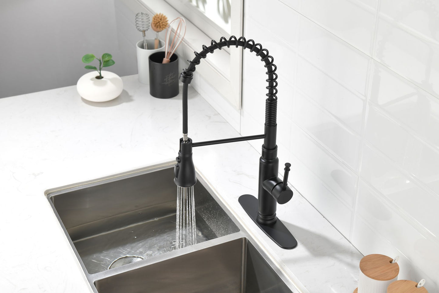 Touch Kitchen Faucet with Pull Down Sprayer - Discount Msrp 