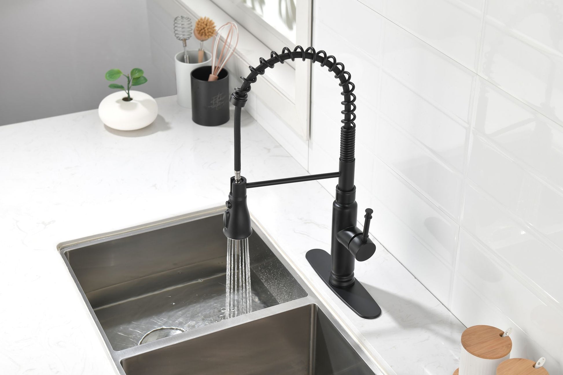 Touch Kitchen Faucet with Pull Down Sprayer - Discount Msrp 