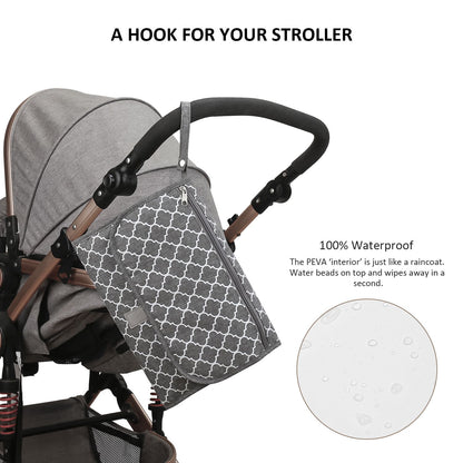 Baby changing diaper pad mother and baby travel portable waterproof diaper pad multifunctional wet wipes bag mommy bag accessories - Discount Msrp 