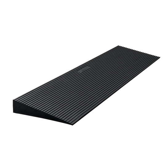 VEVOR Rise Cuttable Threshold Ramp for Sweeping Robot, 35.4" Wide Natural Rubber Wheelchair Ramp, Non-Slip Solid Rubber Ramp with Double-Sided Tape for Doorways, Driveways, Bathroom, Smooth Tile - Discount Msrp 