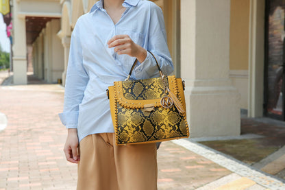 MKF Collection Lilli Satchel Handbag Women by Mia k - Discount Msrp 