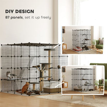 Cat Play Tunnel/Cat Cage ( Amazon Shipping)(Prohibited by WalMart) - Discount Msrp 