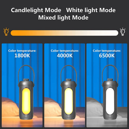 Camping Lights; Freefolding Rechargeable LED Camping Lantern; 10000mAh Super Large; 3 Light Modes & SOS Signal Great for Camping; Hurricane Emergency Kits and Travel - Discount Msrp 