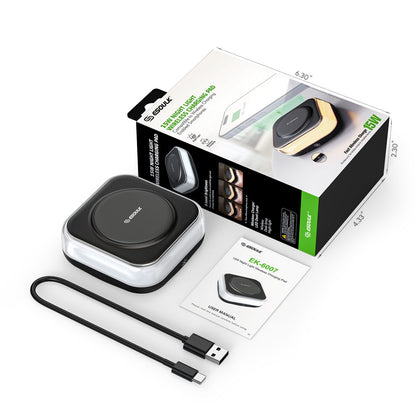 Light + Power + Sleep Wireless Charger - Discount Msrp 