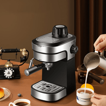 PSCM6910 Semiautomatic high-pressure steam integrated coffee machine Semiautomatic coffee machine espresso coffee extraction steam milk foaming - Discount Msrp 