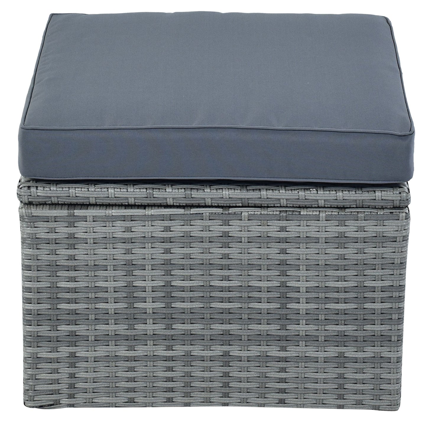 Outdoor Patio Furniture Set Daybed Sunbed with Retractable Canopy Conversation Set Wicker Furniture - Discount Msrp 