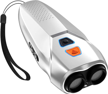 Dog Barking Control Devices Dual Sensor Anti Barking Device with Training/Deterrent Modes Dog Whistle to Stop Barking Ultrasonic Dog Barking Deterrent with LED Flashlight 25 FT Range Rechargeable - Discount Msrp 