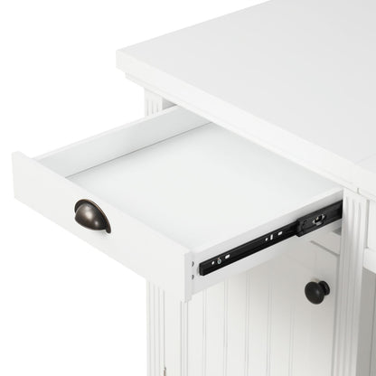 67''Modern Executive Desk,Computer Desk with 2 Storage Cabinet and 3 Drawers, Rectangle Home Office Desk with back ,Reading Desk,Writing Table,Workstation for Home Office,Living Room,study,White - Discount Msrp 