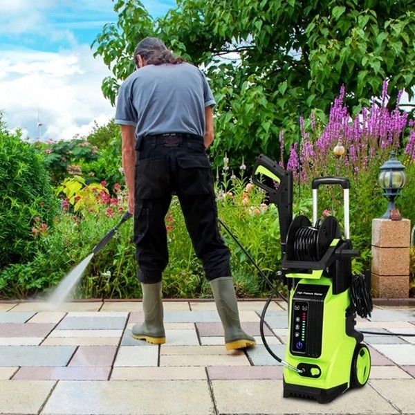 110V,3800PSI 102A 110V,3800PSI,1800W high pressure cleaner Green - Discount Msrp 