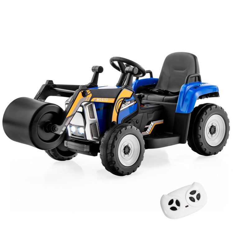 12V Kids Ride on Road Roller with 2.4G Remote Control - Discount Msrp 