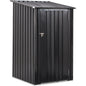 Outdoor Storage Shed, 3 x 3 FT Metal Steel Garden Shed with Single Lockable Door, Small Shed Outdoor Steel Utility Tool Shed for Backyard Patio Garden Lawn - Discount Msrp 