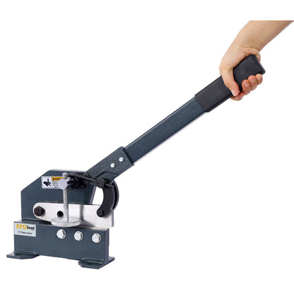 Industrial 5-Inch Sheet Metal Plate Shear, Solid Construction Mounting Type Metal Shear, High Precision Manual Hand Plate Shear - Discount Msrp 