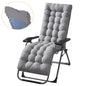 67x22in Chaise Lounger Cushion Recliner Rocking Chair Sofa Mat Deck Chair Cushion - Discount Msrp 