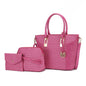 MKF Collection Shonda 3PC Tote with Cosmetic Pouch & Wristlet by Mia k - Discount Msrp 