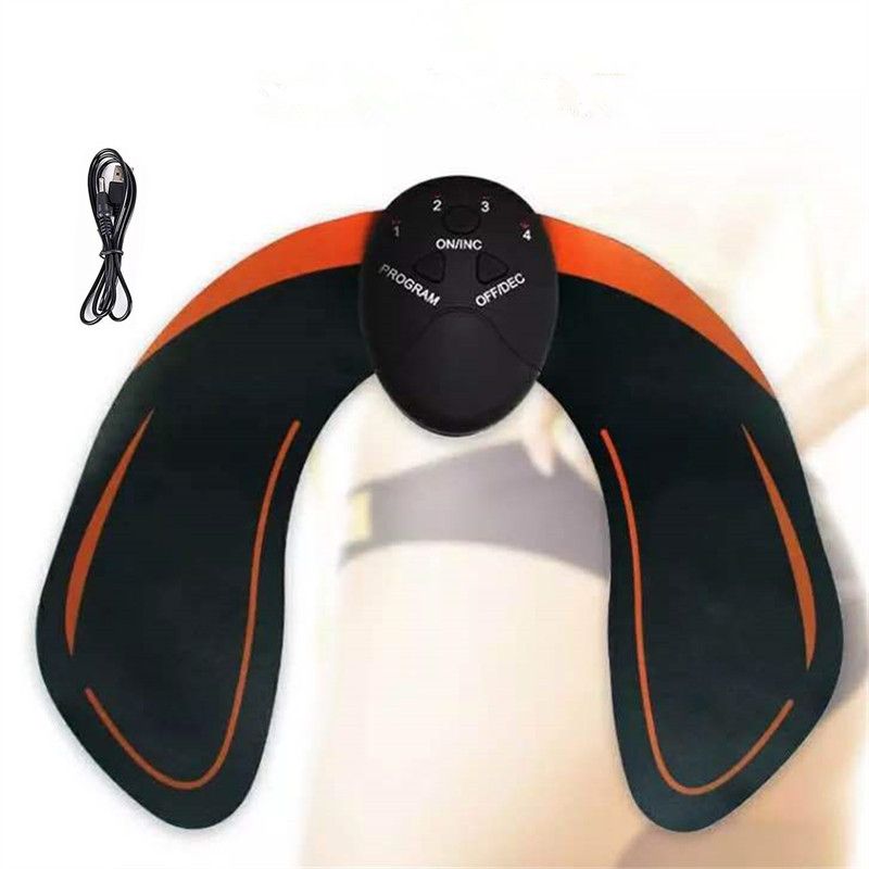 Hip Trainer Buttock Lifting Massage Machine EMS Smart Butt Lifting Sticker Home Office Workout Equipment Machine For Women Men - Discount Msrp 