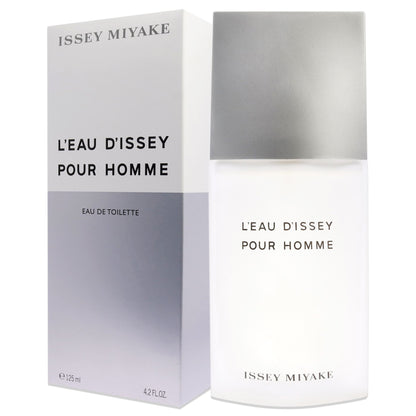 Leau Dissey by Issey Miyake for Men - 4.2 oz EDT Spray - Discount Msrp 