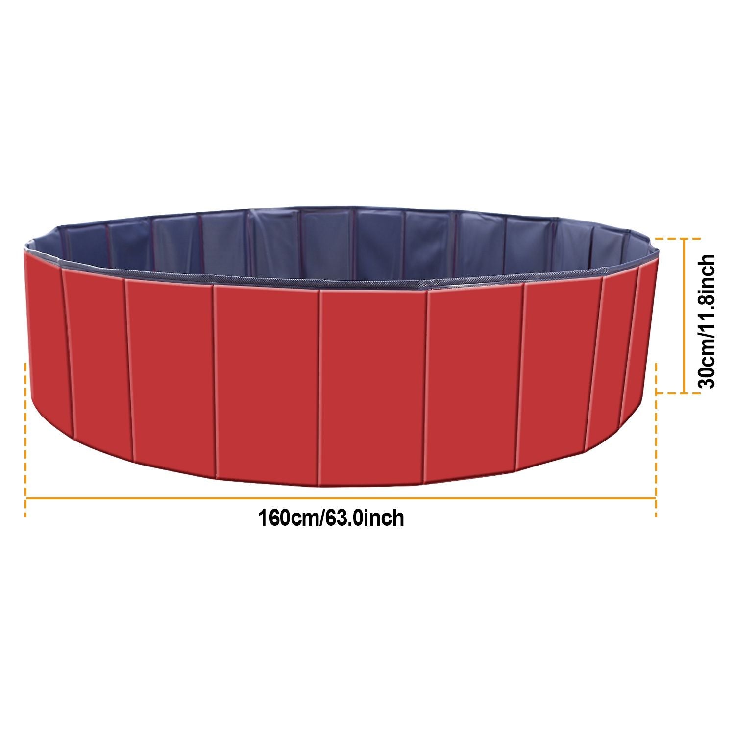 Foldable Pet Swimming Pool PVC Kiddie Baby Dog Swim Pool Bathing Tub Playmat Kids Pools - Discount Msrp 