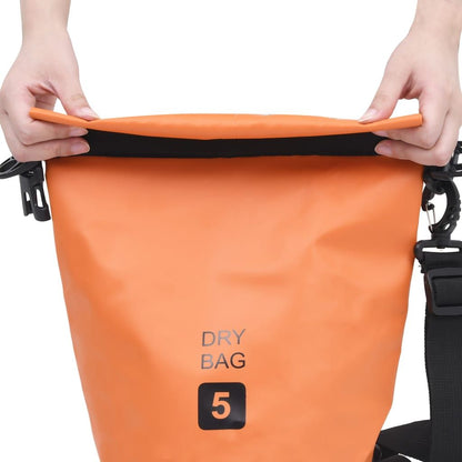 Dry Bag Orange 1.3 gal PVC - Discount Msrp 