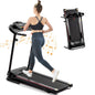 Folding Treadmill with Incline 2.5HP 12KM/H Electric Treadmill for Home Foldable, Bluetooth Music Cup Holder Heart Rate Sensor Walking Running Machine for Indoor Home Gym Exercise Fitness - Discount Msrp 