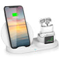 Wireless Charger 10W Fast Charging Station For iPhone Apple iWatch Series 5/4/3/2/1 AirPods - Discount Msrp 