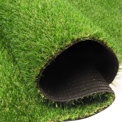 1PC- 3FTx33FT Artificial turf synthetic mat, outdoor garden lawn landscape pet turf, artificial grass carpet with drainage holes, artificial turf indoor background wall Christmas party decoration - Discount Msrp 