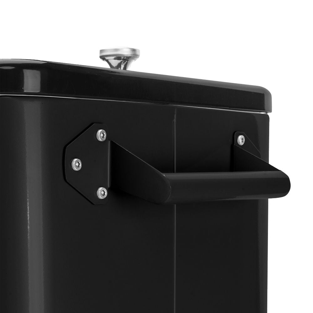 80Qt Black Box Black Square Foot Tube With Drain Pipe Freezer Incubator - Discount Msrp 