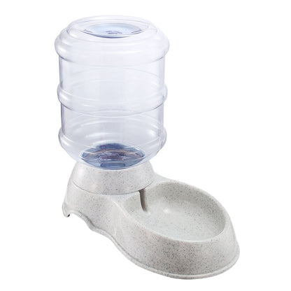 3.5L/1Gal Pet Water Dispenser Self-Dispensing Gravity Pets Water Feeder Automatic Pet Waterer Cat Dog - Discount Msrp 