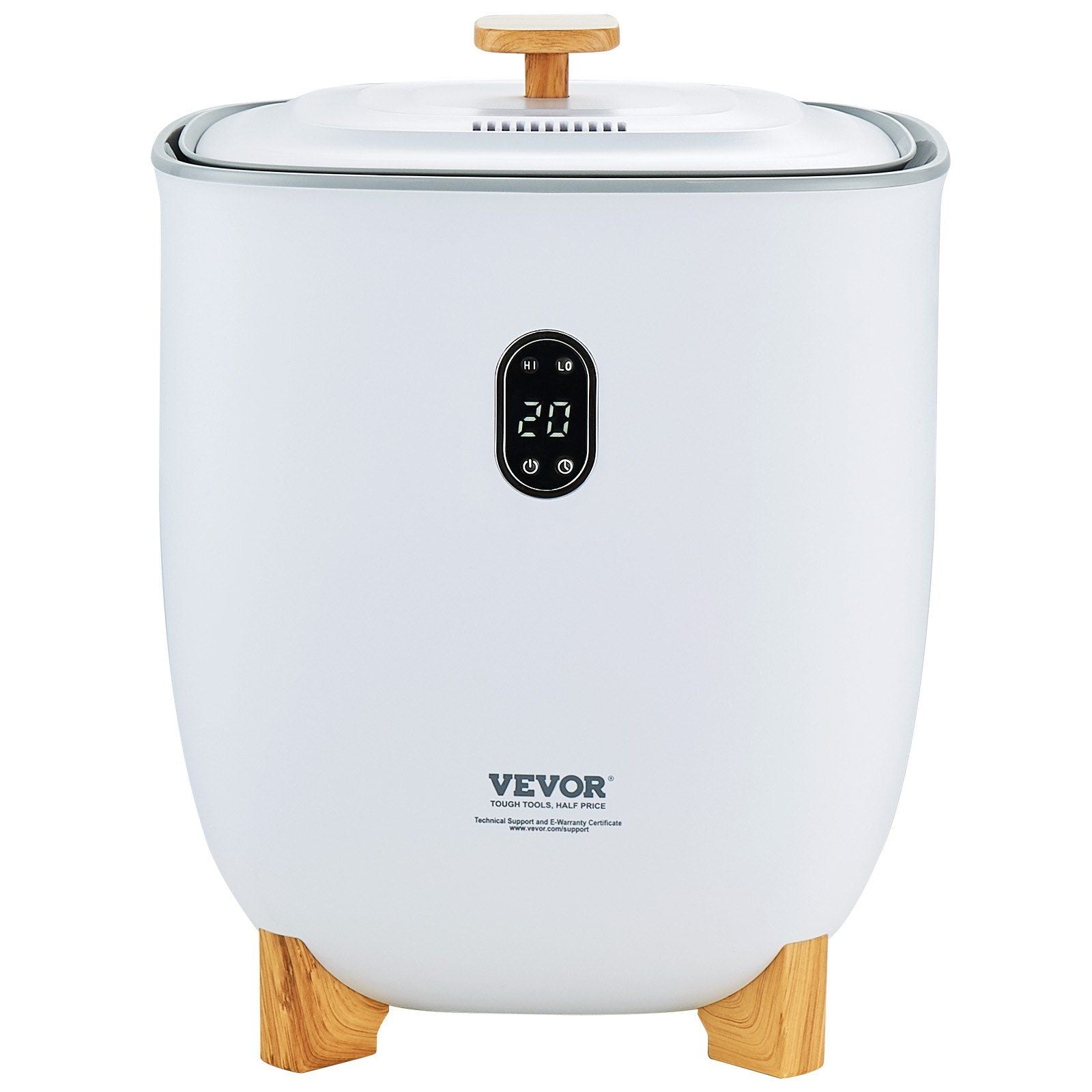 VEVOR Towel Warmer 25L, Towel Warmer Bucket with 2 Heating Modes, 20/40/60/90 Min Auto Shut Off, Bottom Heating Columns, LED Screen, Large Towel Warmer for Bathroom, Spa, Bathrobe, Blanket & Pajama - Discount Msrp 