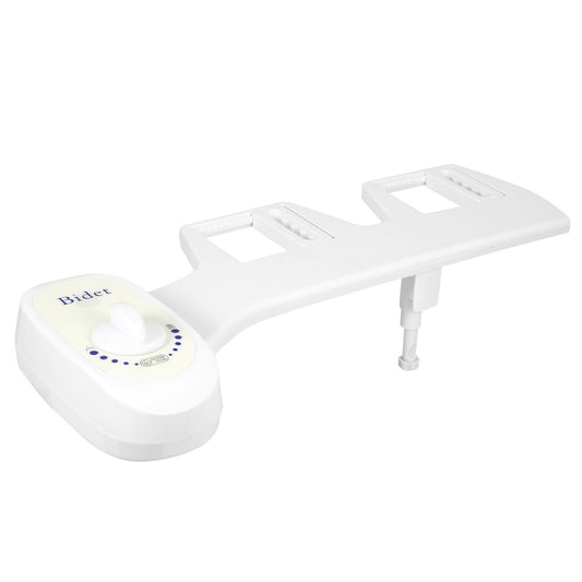 Bidet Fresh Water Spray No Electric Mechanical Bidet Toilet Seat Attachment - Discount Msrp 
