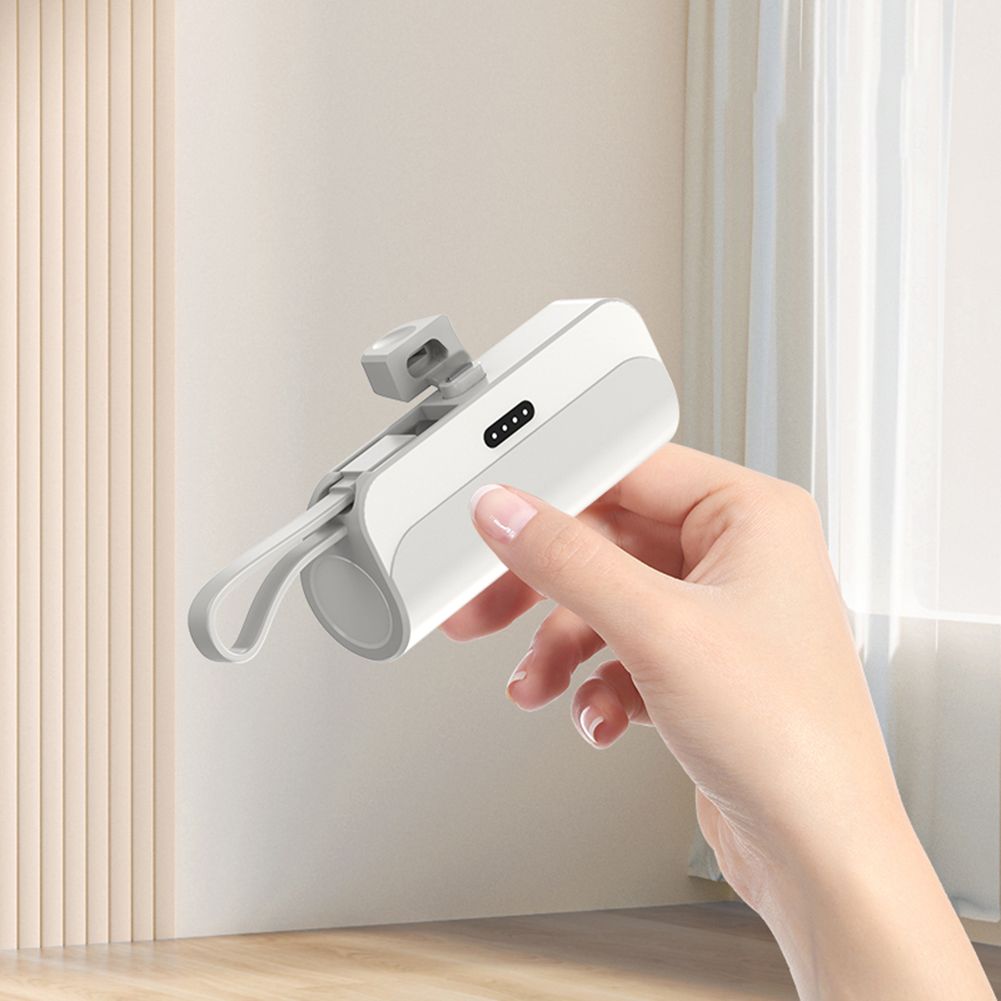 PowerKey – Keychain 2 in 1 Power Bank With Dual Charging Cord - Discount Msrp 