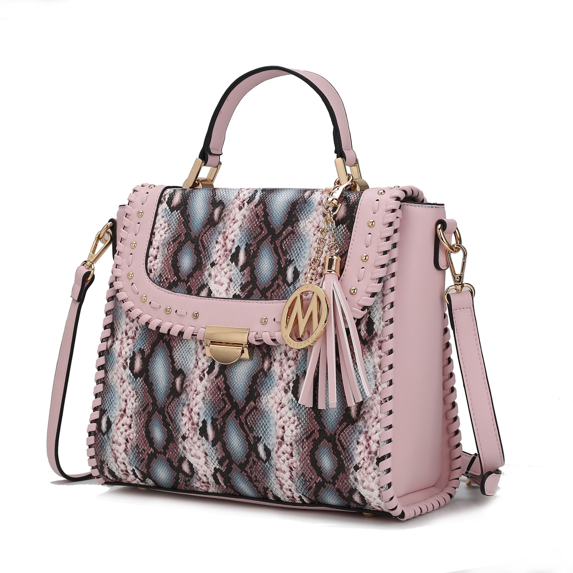 MKF Collection Lilli Satchel Handbag Women by Mia k - Discount Msrp 