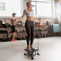 Exercise Stepper for Women Mini Fitness Stepper with 2 Resistance Bands LCD Monitor Max 330.7LBS Load Stair Stepper Quiet Stepper - Discount Msrp 