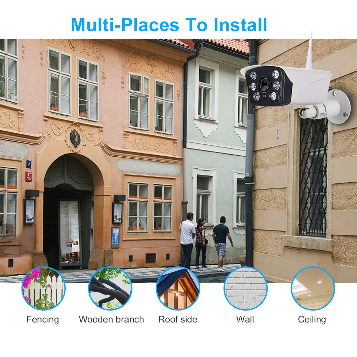3 Packs Security Camera Wall Mount for Arlo 360 Degree Adjustable Camera Holder Garden Patio Screw Mount - Discount Msrp 