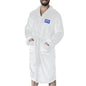 Oklahoma City Thunder NBA Rim White Silk Touch Robe L/XL - Discount Msrp 