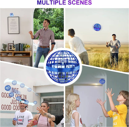 Flying Ball Toys; Hover Orb; 2022 Magic Controller Mini Drone; Boomerang Spinner 360 Rotating Spinning UFO Safe for Kids Adults - Discount Msrp 