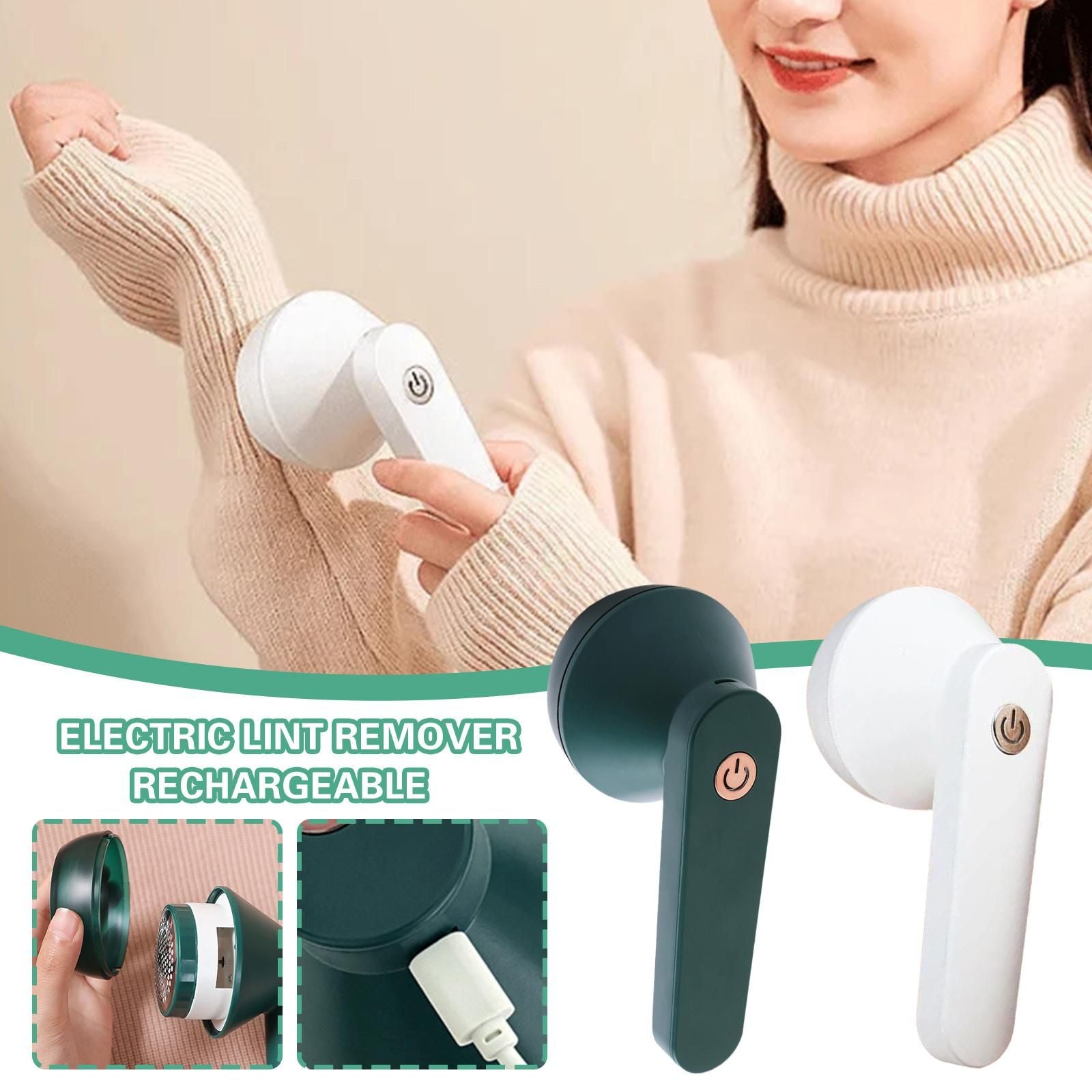 Portable Electric Clothes Lint Trimmer USB lint remover Fuzz Carpets Sweater Shaver Lint Remover Household Clothes Shaver - Discount Msrp 
