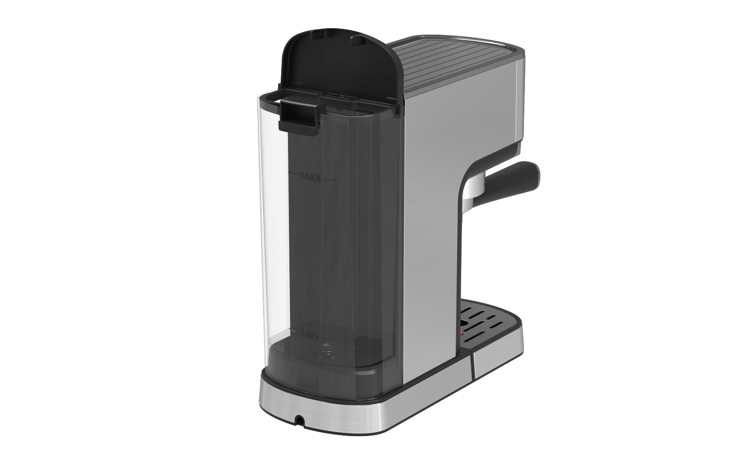 Geek Chef Espresso Machine, Cappuccino & Latte Machine with ESE POD Filter & Milk Frother Steam Wand, Accurate Temperature & Time Control, Compact Coffee Machine for Home,Stainless Steel - Discount Msrp 